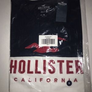 Hollister men t shirt Logo graphics